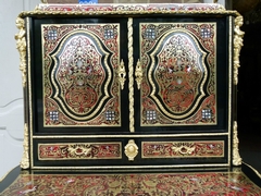 Napoleon 3 style Bonheur du jour,Boulle inlay, France 1870