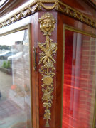 Transition style Displaycabinet signed F.Linke in satinwood and gilded bronzes, France 1890