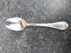 Louis 15 style Dessertspoons of Christofle in silverplated metal, France 1970