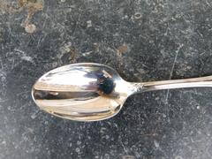 Louis 15 style Dessertspoons of Christofle in silverplated metal, France 1970