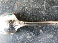 Louis 15 style Dessertspoons of Christofle in silverplated metal, France 1970