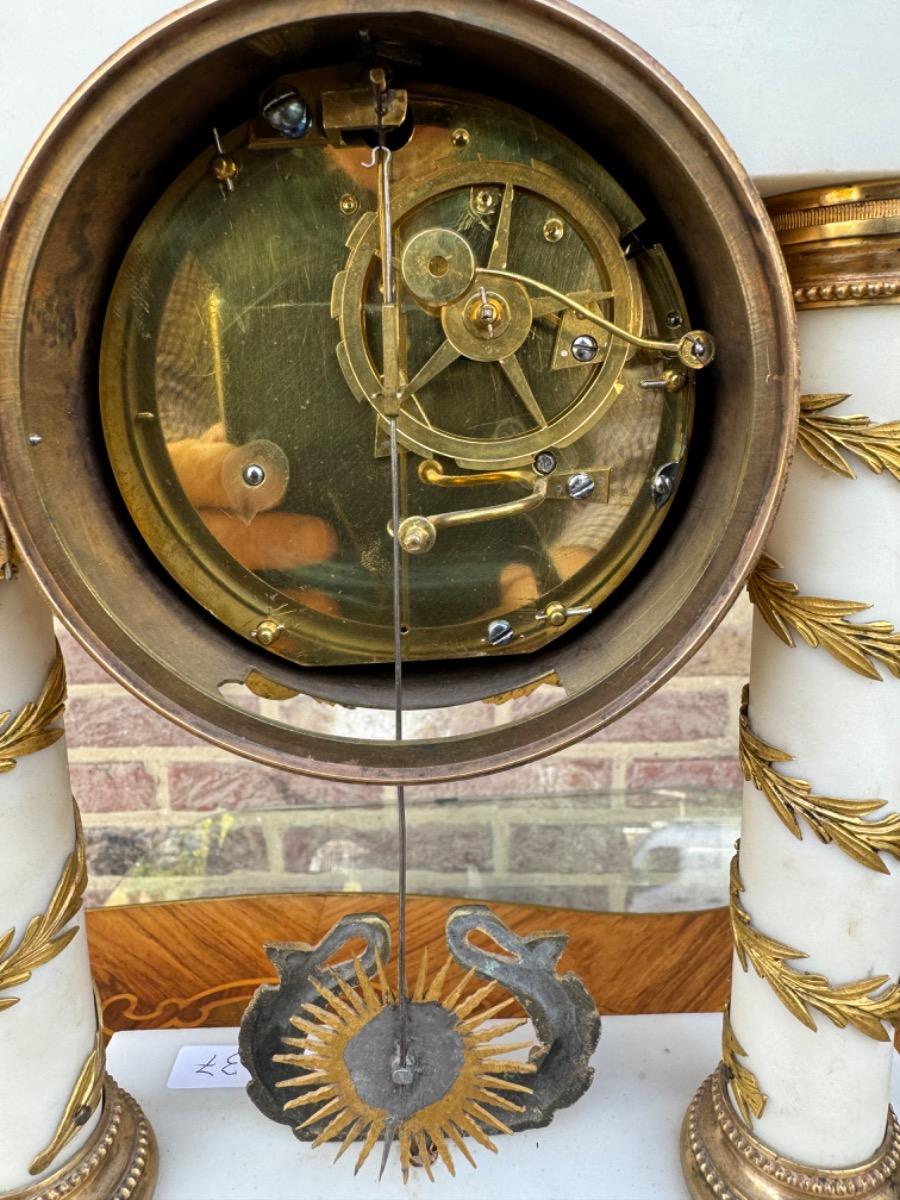 18 century Louis 16 pendulum clock by Lepaute with date 