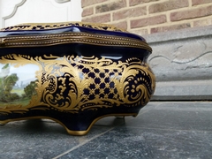 style A huge Sévres box in porcelain, France,Sévres 1900