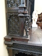 Asiatique style Huge cabinet from a temple, India 1880