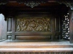 Asiatique style Huge cabinet from a temple, India 1880