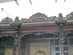 Asiatique style Huge cabinet from a temple, India 1880