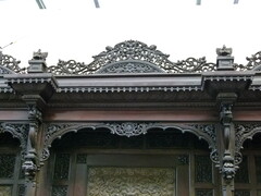 Asiatique style Huge cabinet from a temple, India 1880