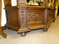 Barock style Cabinet in oak, Germany 1900