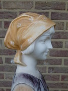 Bell epoque style Lady,s buste signed by Carli 1868-1930 in alabaster, Italy 1900