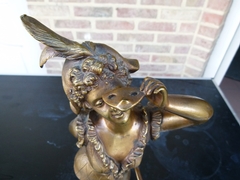 Belle epoque style Sculpture by Mestais 