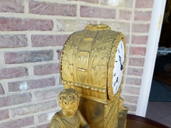 Charles X restauration style Pendule clock 