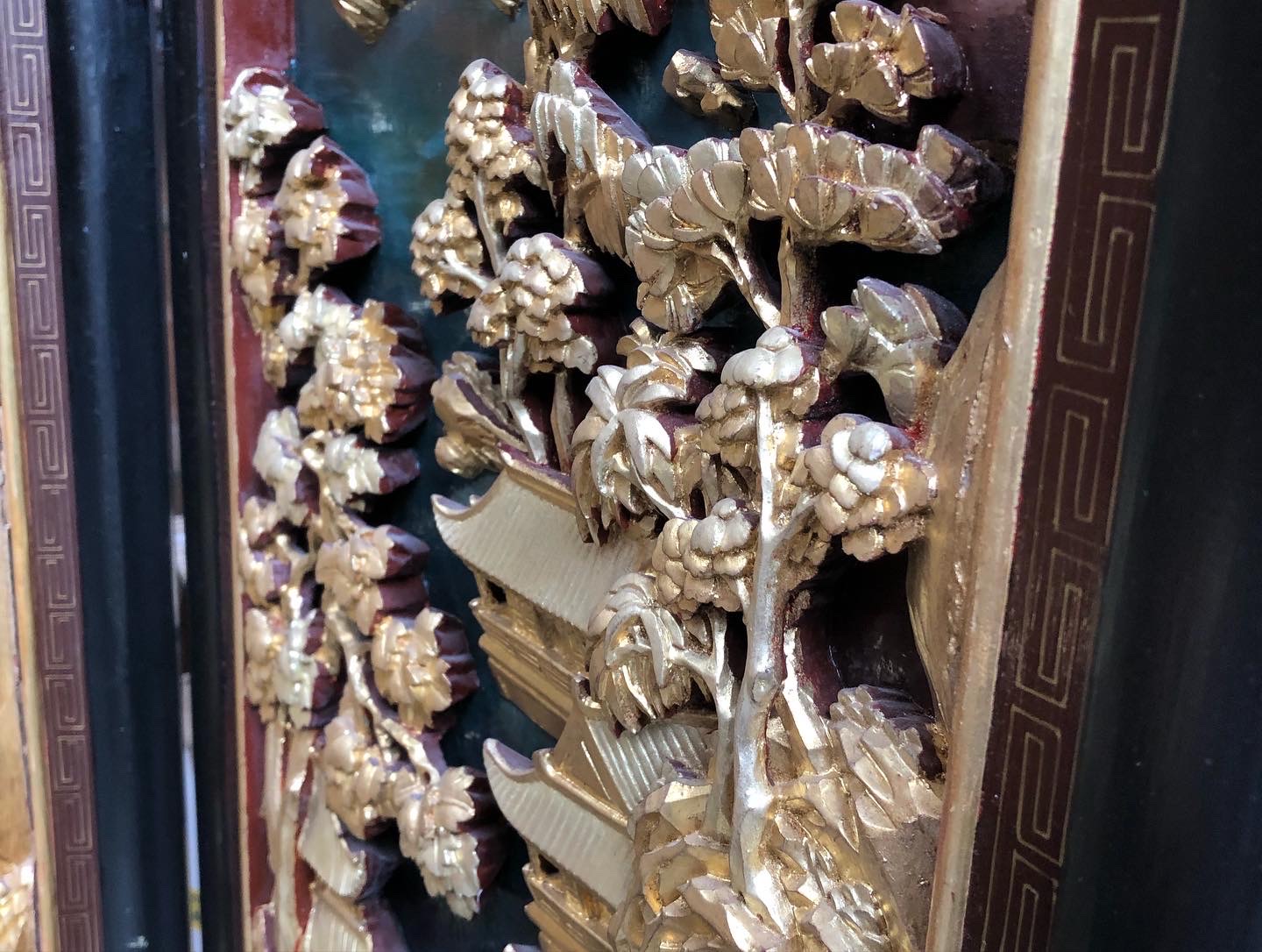 Chinese 4 panel roomscreen