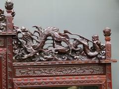 Chinese style Display cabinet in Asiatique rosewood, China 1920