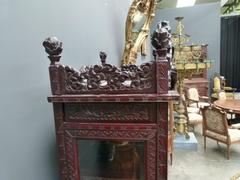 Chinese style Display cabinet in Asiatique rosewood, China 1920