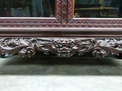 Chinese style Display cabinet in Asiatique rosewood, China 1920