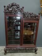 Chinese style Display cabinet in Asiatique rosewood, China 1920