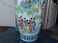 Chinese style Huge Vase in porcelain, China 1950