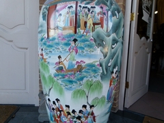 Chinese style Huge Vase in porcelain, China 1950