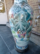 Chinese style Huge Vase in porcelain, China 1950