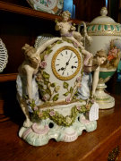 style Clock in porcelain, Germany 1920