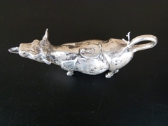 style Cow milking pot 253 gr in silver 835, Germany