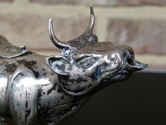 style Cow milking pot 253 gr in silver 835, Germany