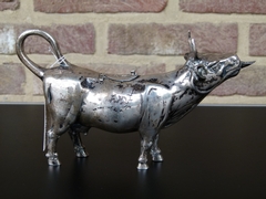 style Cow milking pot 253 gr in silver 835, Germany