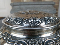 Dutch style Solid silver Box in 835 silver, The Netherlands 1920