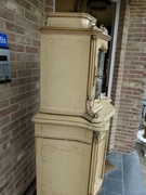 Louis 15 style Cabinet in carved and patinated walnut, Austria,Vienna 1900