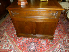 Louis 15 style Double desk in Oak, Belgium,Liége 1880