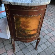 Louis 15 style Small cabinet with vernis matin, Italy 1940