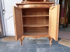 Louis 15 style Very nice quality Wiener barock cabinet in carved walnut and gilt, Austria,Vienna 1880