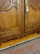 Louis 16 style Armoire de mariage bruidskast in oak, France ,Normandie 1800