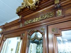 Louis 16 style High quality bedroomset probaply F. Linke in satinwood and gilded bronzes, France 1890