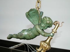 Louis 16 style Lamp in bronze, France 1920