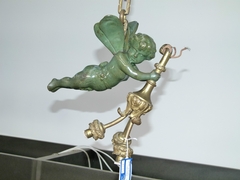 Louis 16 style Lamp in bronze, France 1920