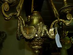 Louis 16 style Lamp in havy quality in gilded bronze, France 1910