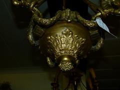 Louis 16 style Lamp in havy quality in gilded bronze, France 1910