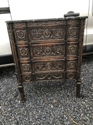 Louis 16 style Nice carved chest of drawers in oak, Belgium 1900