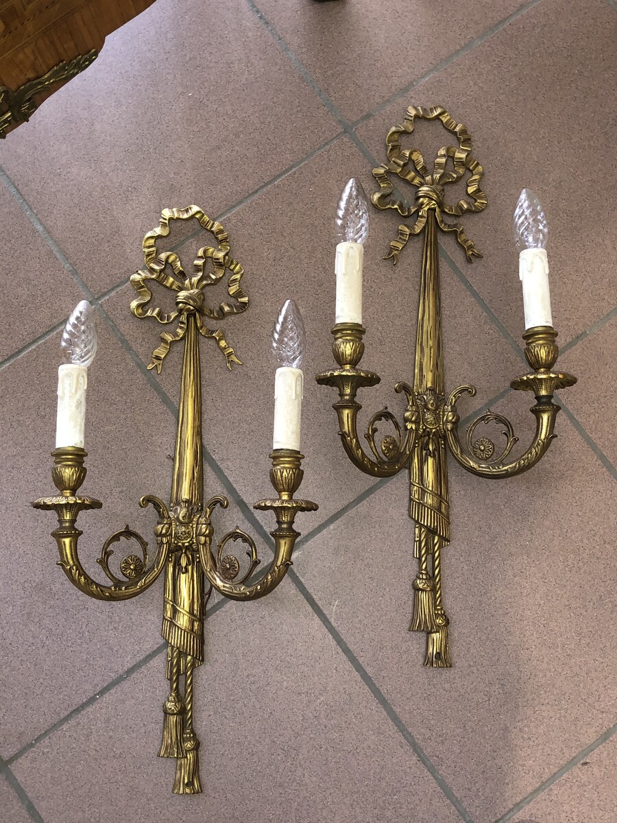 Louis 16 Pair sconces