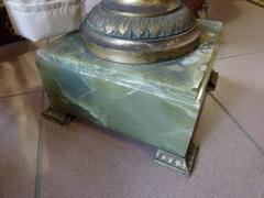 Louis 16 style Pedestal  in onyx and bronze, France 1900