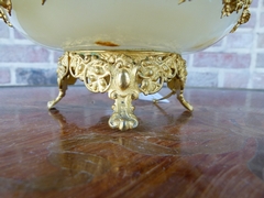 Louis 16 style Small centerpiece in onyx and gilt brass, France 1900