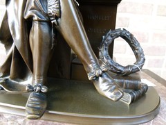 Napoleon 3 style Sculpture of Shakespeare by A.Capoy in bronze, France 1890