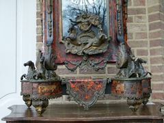 Napoleon III style Boulle clock , France 1880