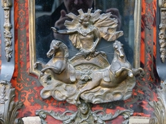 Napoleon III style Boulle clock , France 1880