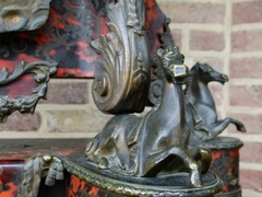 Napoleon III style Boulle clock , France 1880