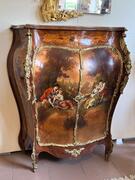 Napoleon III cabinet with vernis matin and Gilded bronze signed by Mercier