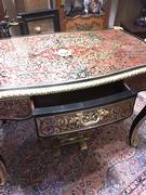 Napoleon III style Lady,s desk in Boulle style in Boulle marquetery with turtelshell, ebonised wood and gilded bronzes, France 1870