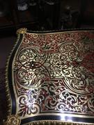 Napoleon III style Lady,s desk in Boulle style in Boulle marquetery with turtelshell, ebonised wood and gilded bronzes, France 1870