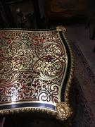 Napoleon III style Lady,s desk in Boulle style in Boulle marquetery with turtelshell, ebonised wood and gilded bronzes, France 1870